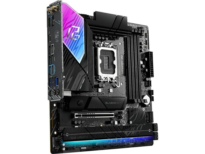 Дънна платка ASRock B860M Lightning WiFi Intel B860 NaN –  BB Дънни платки