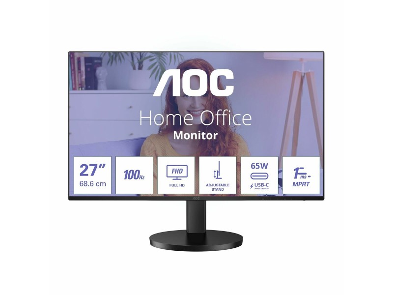 Gaming монитор AOC 27B3CF2 Full HD 27 NaN –  BB Монитори