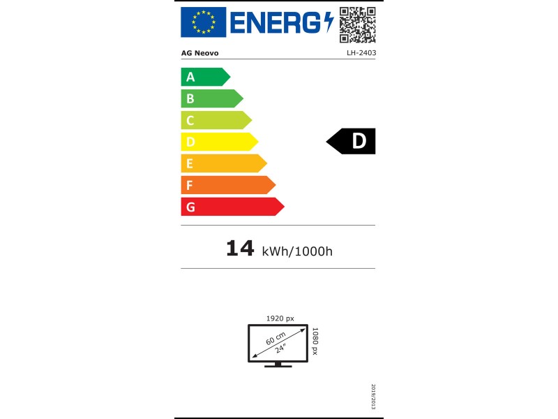 Монитор Ag Neovo LH-2403 Full HD 23,8 NaN –  BB Монитори