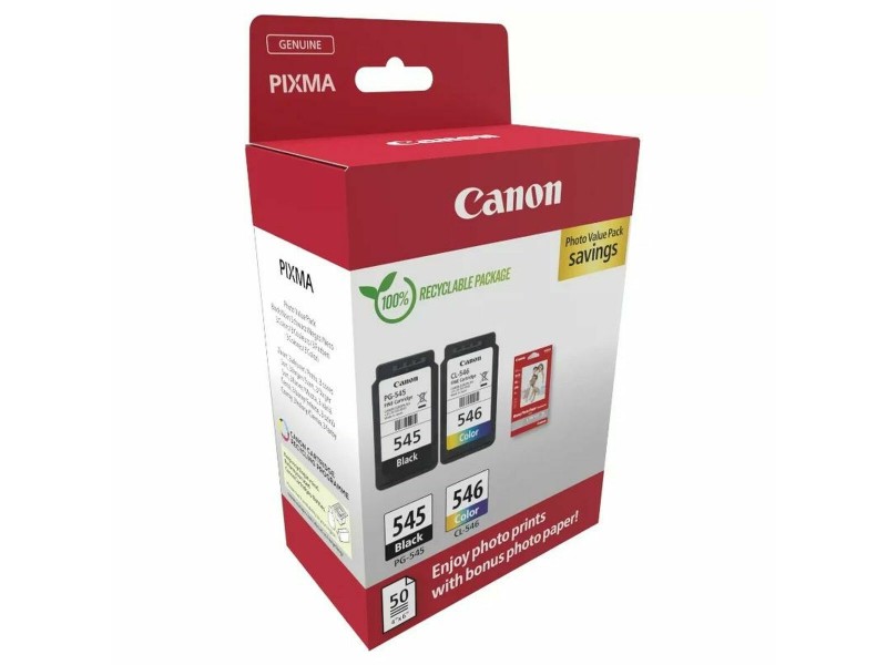 Оригиална касета за мастило Canon 8287B008 Черен/Циан/Магента/Жълт NaN –  BB Касети с мастило