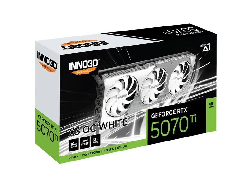 Графична карта INNO3D N507T316D7X176068W nvidia geforce rtx 5070 ti 16 GB NaN –  BB Графични карти