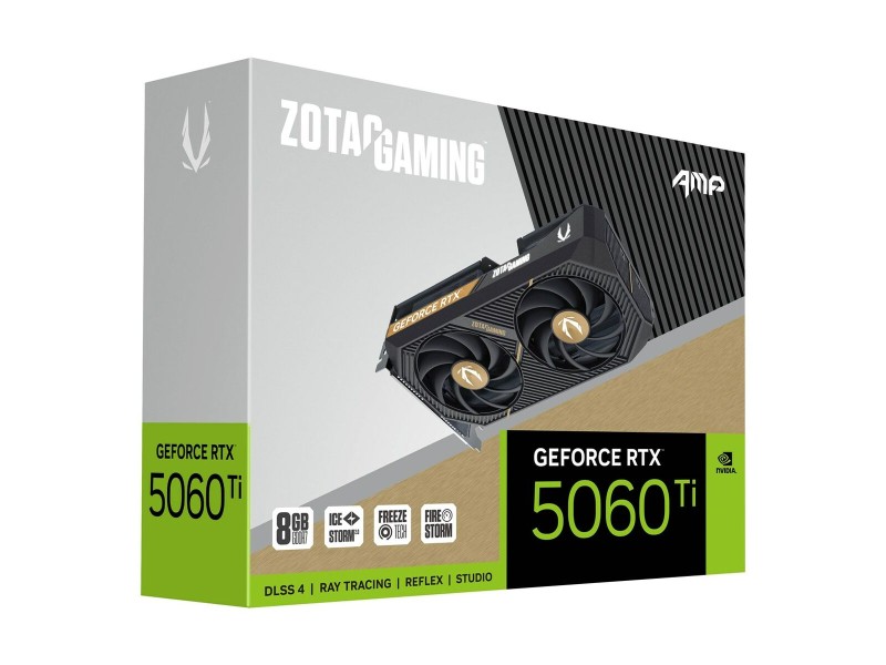 Графична карта Zotac ZT-B50610F-10M geforce rtx 5060 ti 8 GB NaN –  BB Графични карти