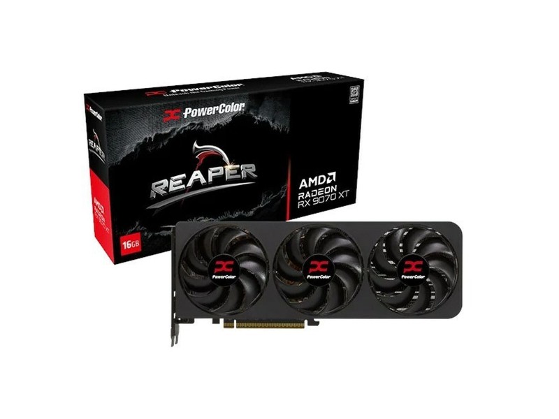 Графична карта Powercolor RX9070XT 16G-A radeon rx 9070 xt 16 GB GDDR6 Графична карта Powercolor RX9070XT 16G-A radeon rx 9070 xt 16 GB GDDR6 NaN – BB Графични карти