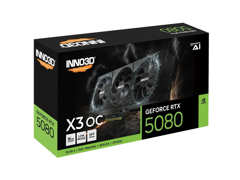 Графична карта INNO3D X3 OS GEFORCE RTX 5080 16 GB NaN –  BB Графични карти