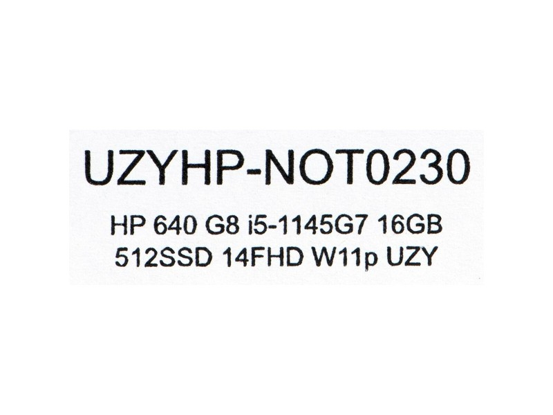 Лаптоп HP ProBook 640 G8 14 i5-1145G7 16 GB RAM 512 GB SSD (След ремонт A) NaN –  BB Лаптопи