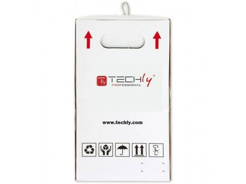 UTP категория 5 твърд мрежови кабел Techly 025640 Сив 305 m NaN –  BB Ethernet кабели