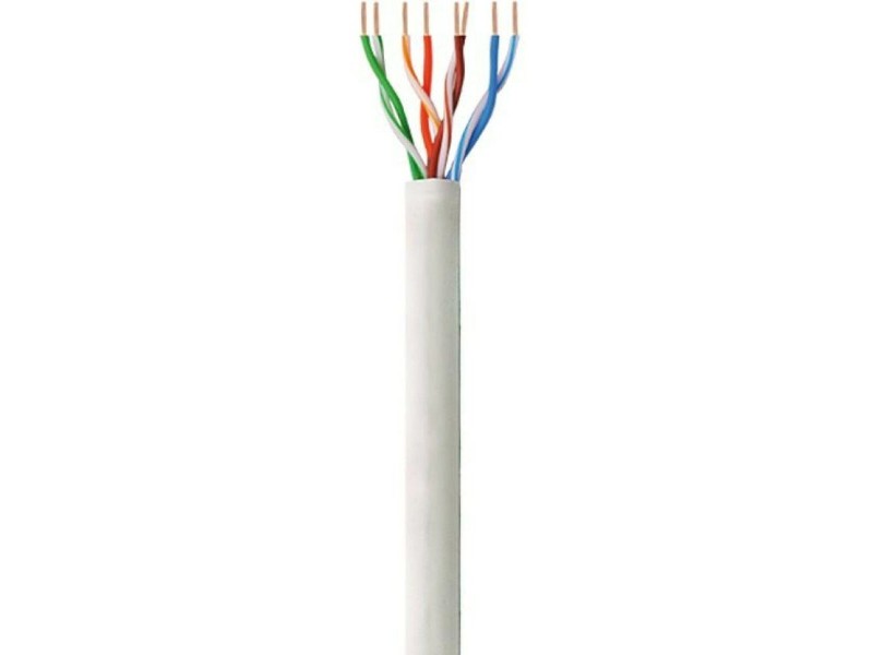 UTP категория 6 твърд мрежови кабел Techly ITP9-FLU-0305 Сив 305 m NaN –  BB Ethernet кабели
