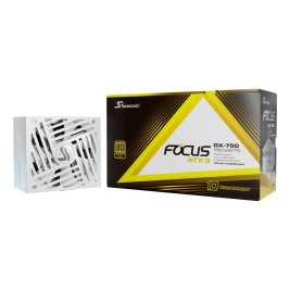 Захранване SeaSonic FOCUS-GX-750-V4-WHITE ATX 750 W 80 Plus Gold RoHS CE BSMI CB