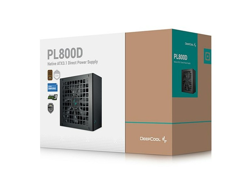 Захранване DEEPCOOL R-PL800D-FC0B-EU-V2 ATX 800 W 80 Plus Bronze RoHS WEEE NaN –  BB Захранвания