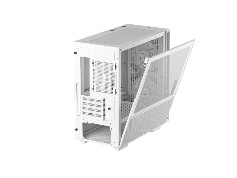ATX полу-висока кутия DEEPCOOL R-CH360-WHAPE3-G-1 Бял Многоцветен NaN –  BB Калъфи за настолни компютри