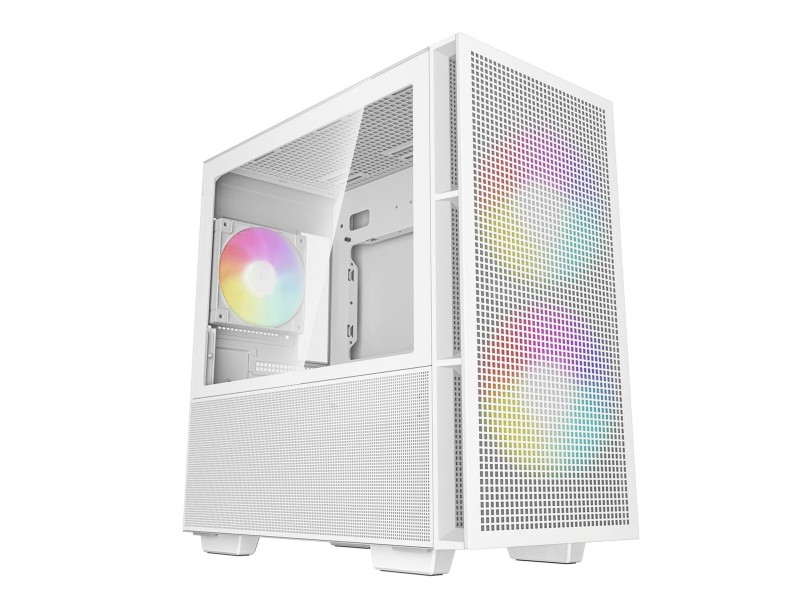 ATX полу-висока кутия DEEPCOOL R-CH360-WHAPE3-G-1 Бял Многоцветен NaN –  BB Калъфи за настолни компютри
