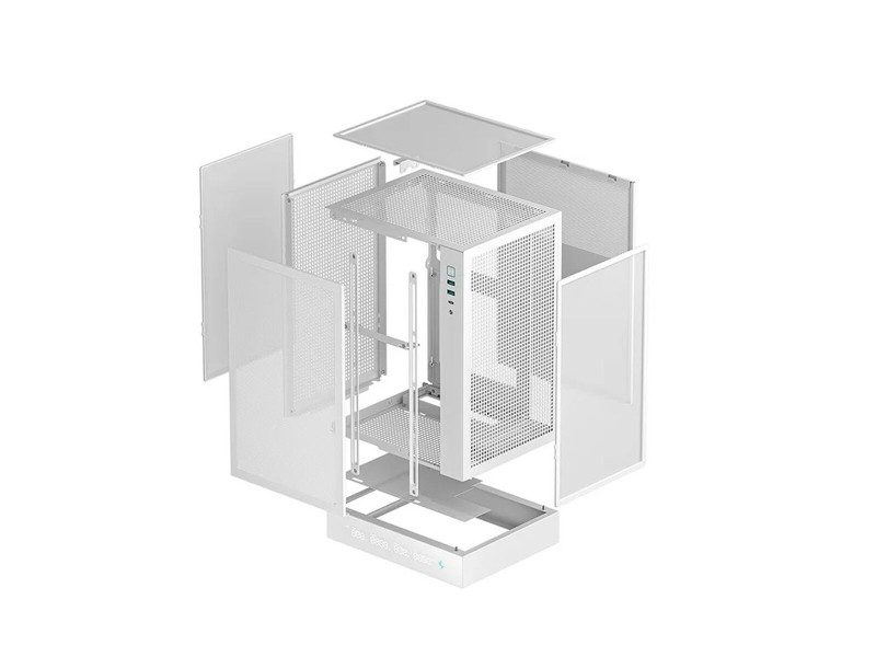 ATX полу-висока кутия DEEPCOOL R-CH170-WHNPI0D-G-1 Бял NaN –  BB Калъфи за настолни компютри