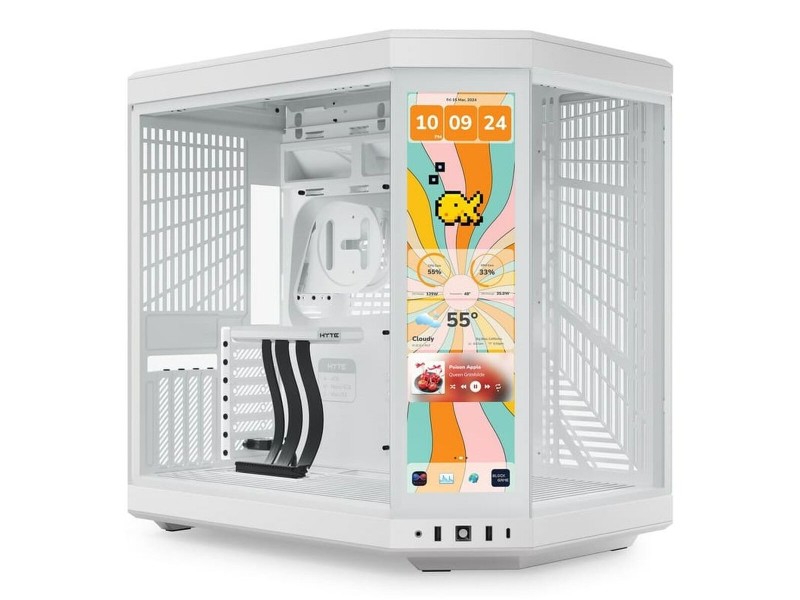 ATX полу-висока кутия Hyte CS-HYTE-Y70TTI-WW Бял NaN –  BB Калъфи за настолни компютри