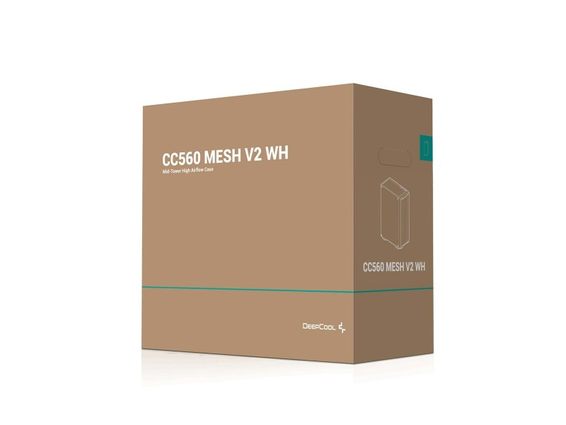 ATX полу-висока кутия DEEPCOOL R-CC560-WHAMA4-G-2 Бял Многоцветен ATX полу-висока кутия DEEPCOOL R-CC560-WHAMA4-G-2 Бял Многоцветен NaN – BB Калъфи за настолни компютри