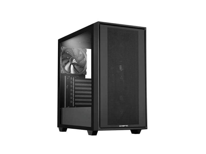 ATX полу-висока кутия Chieftec GS-03B-BLK-OP Черен NaN –  BB Калъфи за настолни компютри