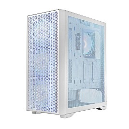 ATX полу-висока кутия Logic AT-DART-PRO-ARGB-20 Бял