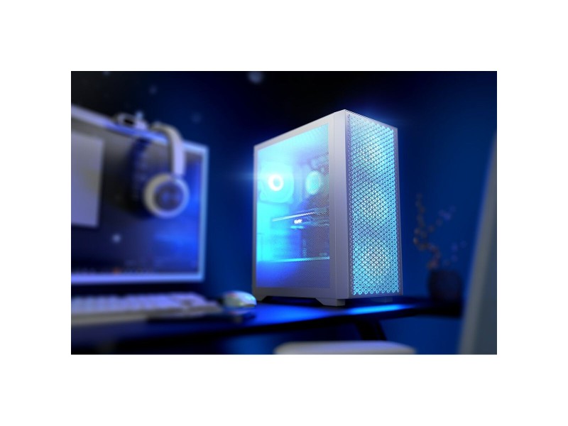 ATX полу-висока кутия Logic AT-DART-PRO-ARGB-20 Бял NaN –  BB Калъфи за настолни компютри