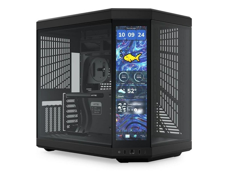 ATX полу-висока кутия Hyte CS-HYTE-Y70TTI-BB Черен NaN –  BB Калъфи за настолни компютри