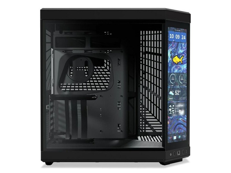 ATX полу-висока кутия Hyte CS-HYTE-Y70TTI-BB Черен NaN –  BB Калъфи за настолни компютри