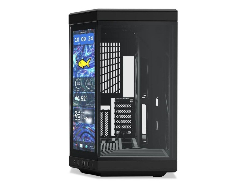 ATX полу-висока кутия Hyte CS-HYTE-Y70TTI-BB Черен NaN –  BB Калъфи за настолни компютри