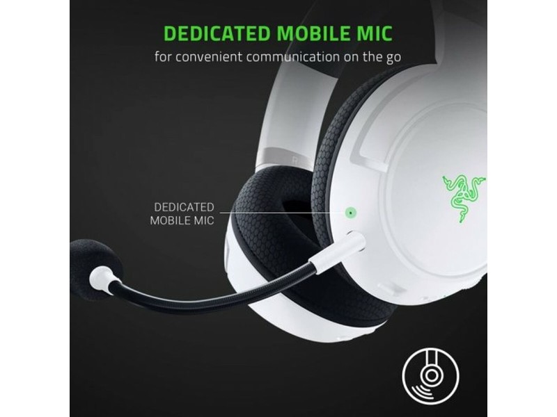 Слушалки с микрофон Razer RZ04-03470300-R3M1 Бял Многоцветен NaN –  BB Слушалки с микрофони