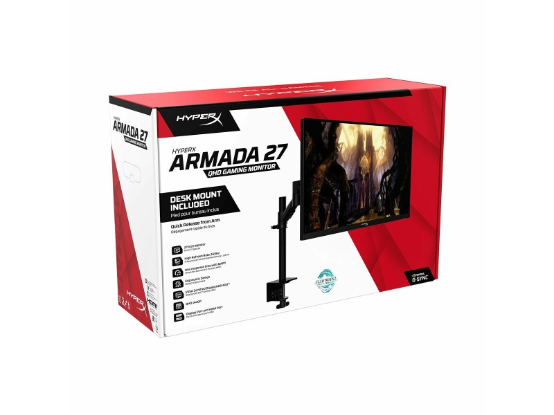 Gaming монитор HP 64V69AA Quad HD 27 NaN –  BB Монитори