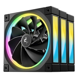 Вентилатор за кутия DEEPCOOL R-FL12R-BKAPN3-G Ø 12 cm (3 броя)