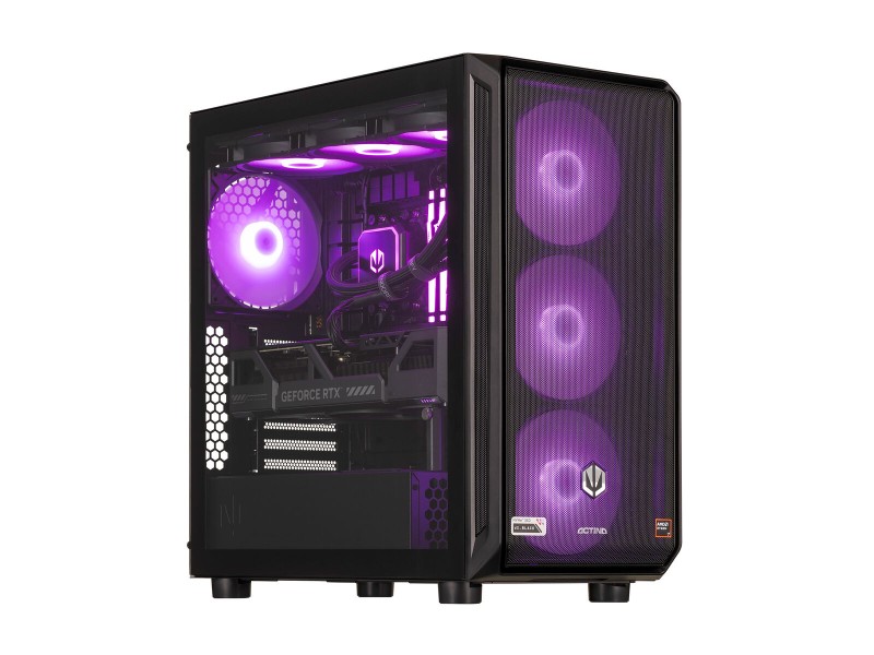 Настолен компютър Actina KOMACNGIP0244 32 GB RAM 2 TB SSD nvidia geforce rtx 5070 ti AMD Ryzen 7 9800X3D NaN –  BB Кули