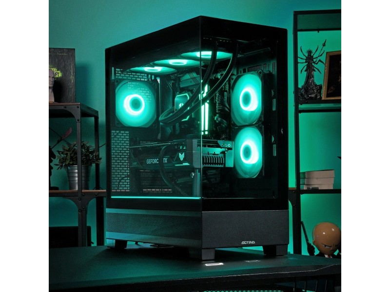 Настолен компютър Actina KOMACNGIP0305 AMD RYZEN™ 9 9900X 32 GB RAM 2 TB SSD RTX 5080 NaN –  BB Кули