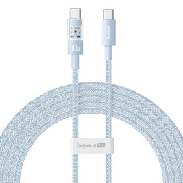 Кабел USB-C към USB-C Baseus P10373000311-01 Син 2 m