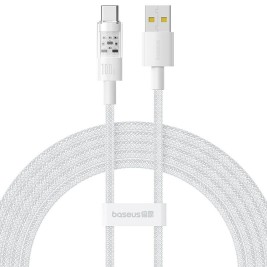 Кабел USB A към USB-C Baseus P10373002211-01 Бял 2 m