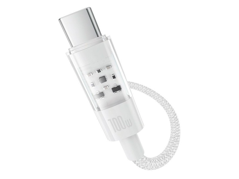 Кабел USB A към USB-C Baseus P10373002211-01 Бял 2 m NaN –  BB USB кабели