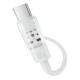 Кабел USB A към USB-C Baseus P10373002211-01 Бял 2 m NaN –  BB USB кабели