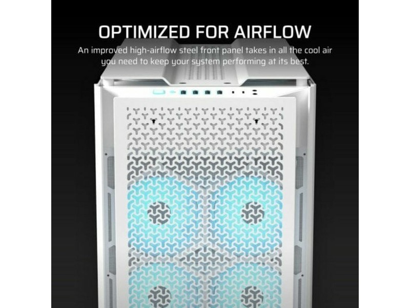 ATX полу-висока кутия Corsair CC-9011274-WW Бял NaN –  BB Калъфи за настолни компютри