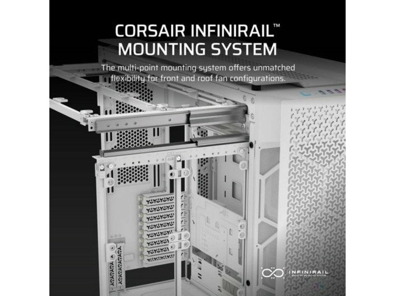 ATX полу-висока кутия Corsair CC-9011274-WW Бял NaN –  BB Калъфи за настолни компютри