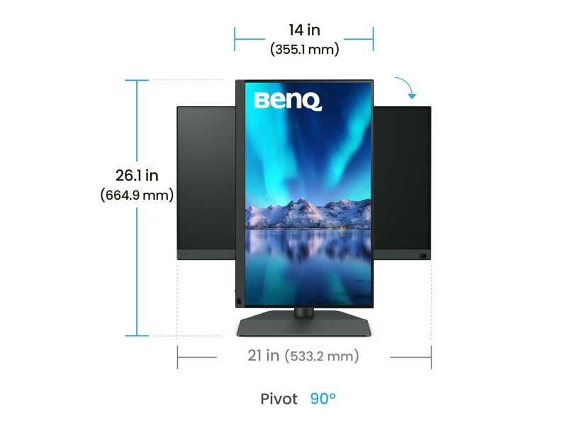 Монитор BenQ SW242Q Full HD WQXGA 24,1 NaN –  BB Монитори