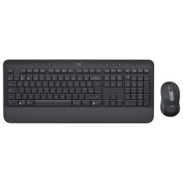 Kлаиатура с безжична мишка Logitech MK650 Графит английски език QWERTY