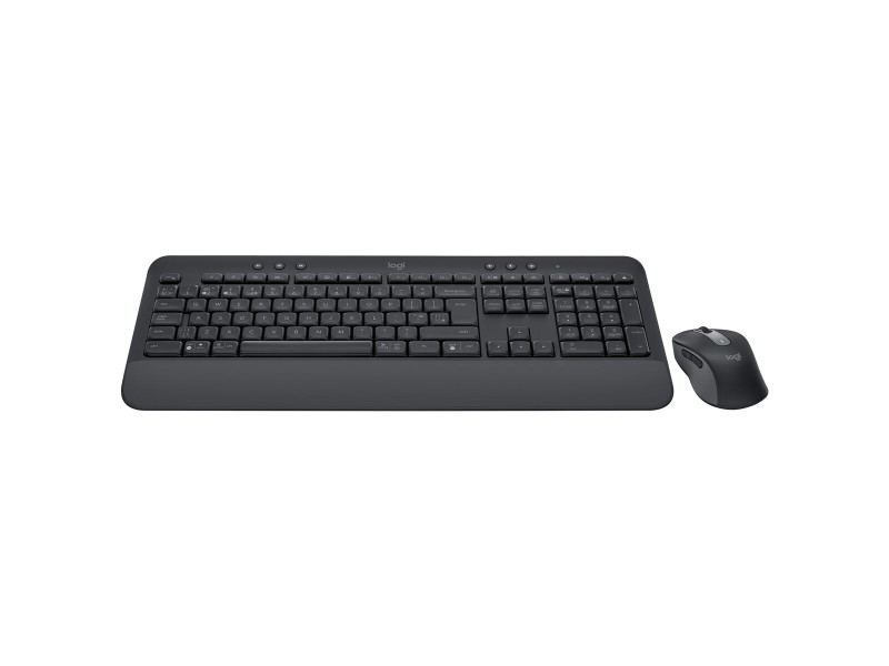 Kлаиатура с безжична мишка Logitech MK650 Графит английски език QWERTY NaN –  BB Пакети клавиатура и мишка