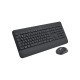 Kлаиатура с безжична мишка Logitech MK650 Графит английски език QWERTY NaN –  BB Пакети клавиатура и мишка
