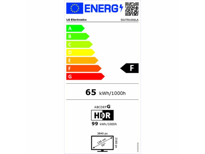 Смарт телевизор LG 50UT81006LA.AEU 4K Ultra HD 50 NaN –  BB Монитори за видеостена