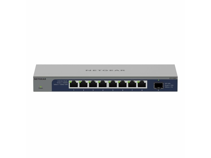 Суич Netgear GS108X-100EUS NaN –  BB Мрежови комутатори