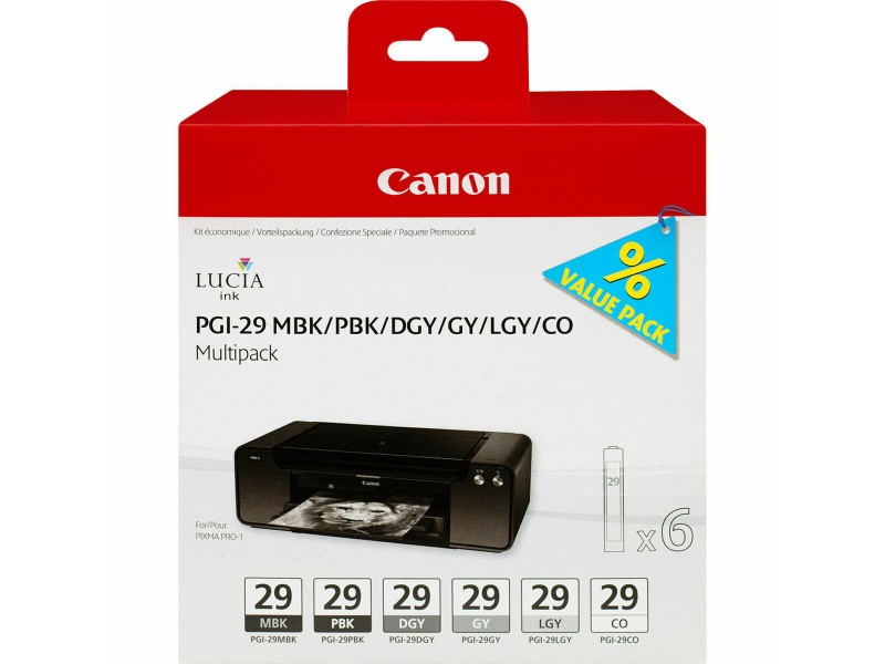 Оригиална касета за мастило Canon PGI-29 NaN –  BB Касети с мастило