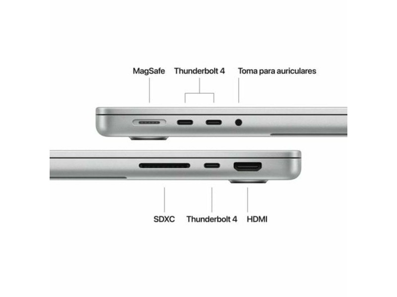 Лаптоп Apple MCX14Y/A 14,2 M2 M4 24 GB RAM 1 TB SSD Испанска Qwerty NaN –  BB Лаптопи