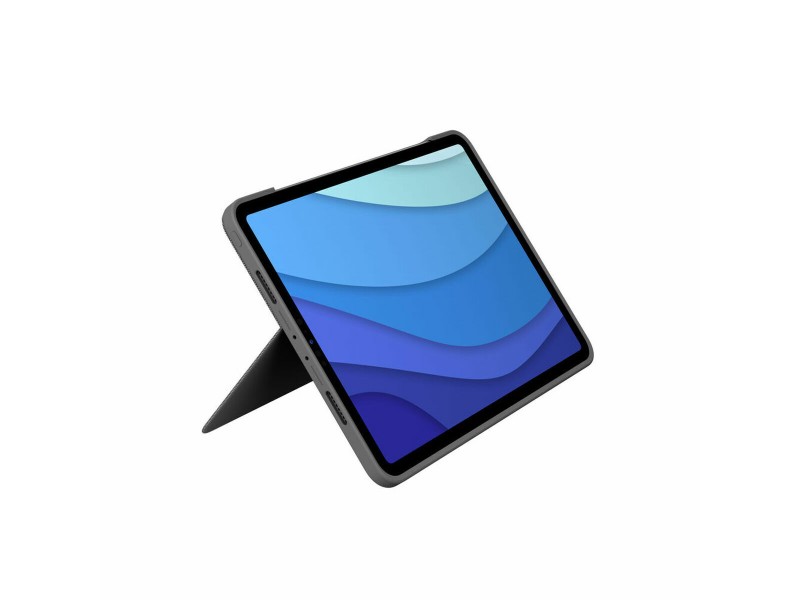 Калъф за iPad и клавиатура Logitech 920-010145 Сив Испанска Qwerty QWERTY NaN –  BB Клавиатури