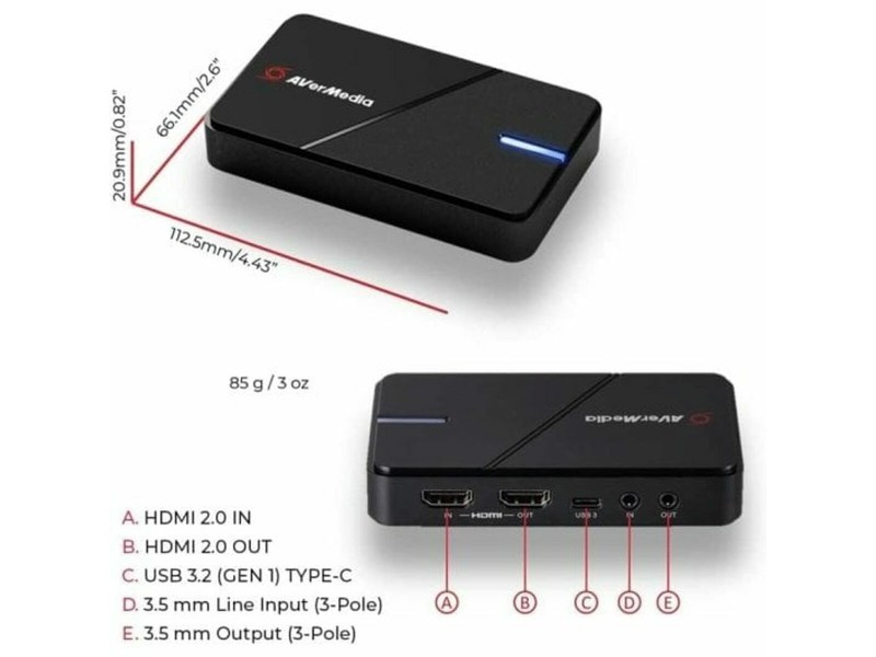 Видео рикордер за игри AVERMEDIA6130 EXTREME 3 NaN –  BB Вътрешни телевизионни настройки и карти за заснемане на видео