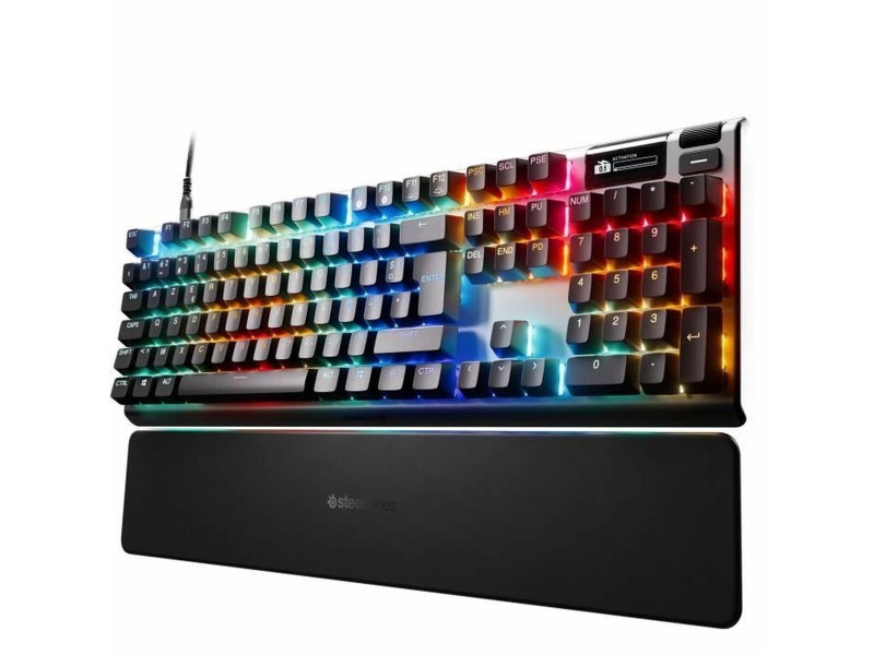 Клавиатура SteelSeries Apex pro gen 3 Черен Azerty френски NaN –  BB Клавиатури