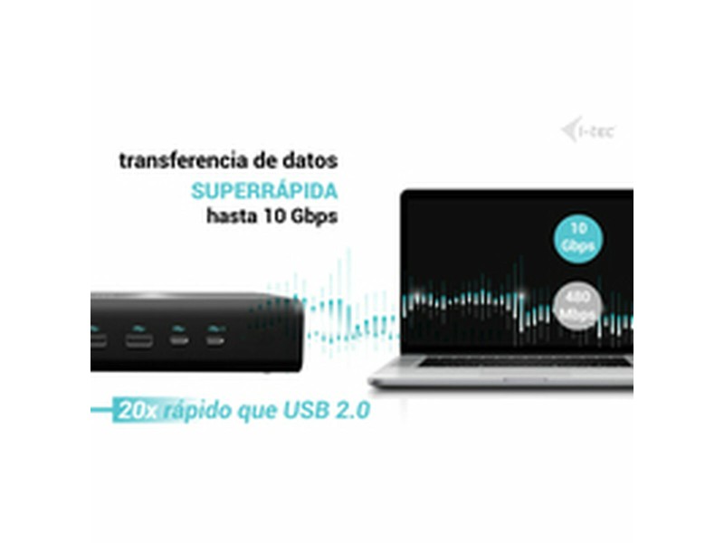 Докинг станция i-Tec CA6MONITORDOCKPD NaN –  BB Бази за свързване