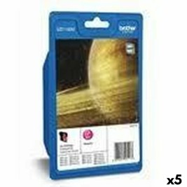 Оригиална касета за мастило Brother DCP-385C/ MFC-6490CW/5490CN Пурпурен цвят (5 броя)