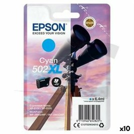Оригиална касета за мастило Epson XP-5100 5105 WF2860DWF 2865DWF Синьо-зелен (10 броя)