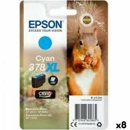 Оригиална касета за мастило Epson XP-8500, 8505, 15000 Синьо-зелен (8 броя)